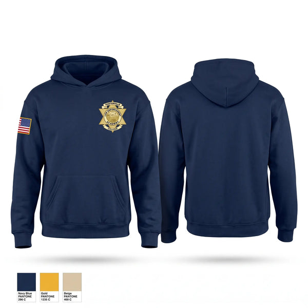 Hoodie, Porterville College Police Academy, Police, Teamtime, Team time, sublimation, custom sports apparel, team uniforms, spirit wear, spiritwear, sports uniforms, custom shirts, team store, custom team store, fundraiser sports, apparel fundraiser