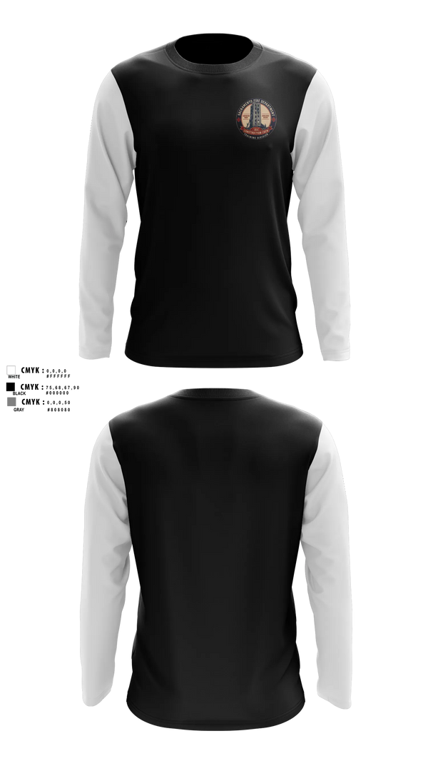 Long Sleeve Performance Shirt, SFD Training, Fire Department, Teamtime, Team time, sublimation, custom sports apparel, team uniforms, spirit wear, spiritwear, sports uniforms, custom shirts, team store, custom team store, fundraiser sports, apparel fundraiser