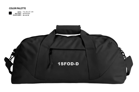 Duffle Bag, SFOD-D, Air Force, Teamtime, Team time, sublimation, custom sports apparel, team uniforms, spirit wear, spiritwear, sports uniforms, custom shirts, team store, custom team store, fundraiser sports, apparel fundraiser