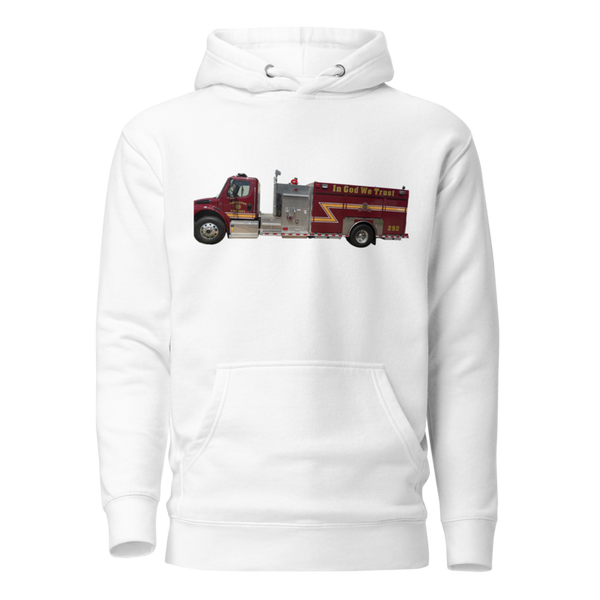 Unisex Hoodie - 1 - White