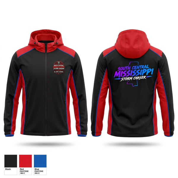 Windbreaker, South central Mississippi storm chasers, , Teamtime, Team time, sublimation, custom sports apparel, team uniforms, spirit wear, spiritwear, sports uniforms, custom shirts, team store, custom team store, fundraiser sports, apparel fundraiser