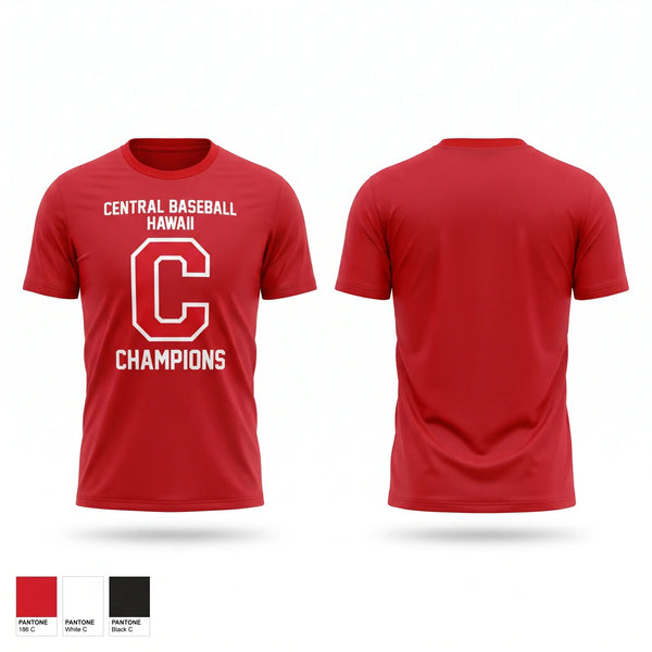 Short Sleeve Performance Shirt, Central Baseball Hawaii, Baseball, Teamtime, Team time, sublimation, custom sports apparel, team uniforms, spirit wear, spiritwear, sports uniforms, custom shirts, team store, custom team store, fundraiser sports, apparel fundraiser