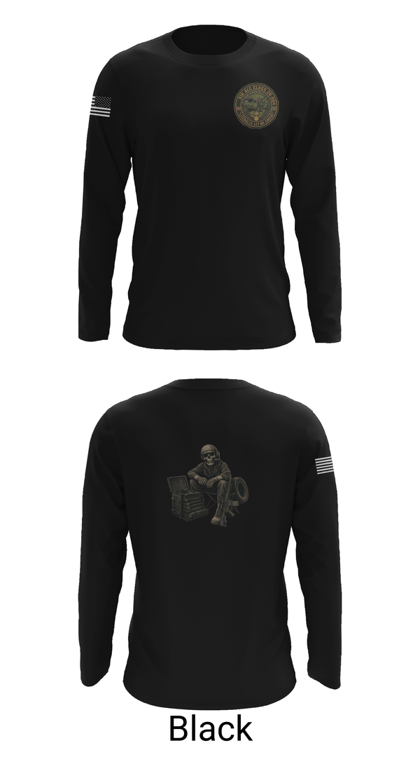 Long Sleeve Performance Shirt, ALC CLASS 26-004, Army, Teamtime, Team time, sublimation, custom sports apparel, team uniforms, spirit wear, spiritwear, sports uniforms, custom shirts, team store, custom team store, fundraiser sports, apparel fundraiser