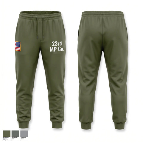Sweatpants, 23rd MP Co, Army, Teamtime, Team time, sublimation, custom sports apparel, team uniforms, spirit wear, spiritwear, sports uniforms, custom shirts, team store, custom team store, fundraiser sports, apparel fundraiser