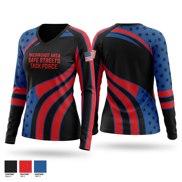 Old School Cotton Feel Shirt, Milwaukee Area Safe Streets Task Force, Police, Teamtime, Team time, sublimation, custom sports apparel, team uniforms, spirit wear, spiritwear, sports uniforms, custom shirts, team store, custom team store, fundraiser sports, apparel fundraiser