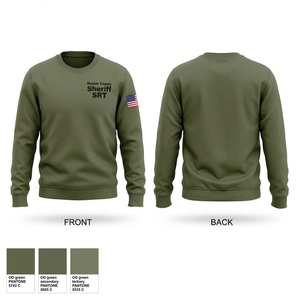 Crew Neck Sweatshirt, Rankin County Sheriff SRT, Police, Teamtime, Team time, sublimation, custom sports apparel, team uniforms, spirit wear, spiritwear, sports uniforms, custom shirts, team store, custom team store, fundraiser sports, apparel fundraiser