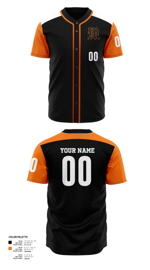 Full Button Baseball Jersey, Marlboro Dukes, Baseball, Teamtime, Team time, sublimation, custom sports apparel, team uniforms, spirit wear, spiritwear, sports uniforms, custom shirts, team store, custom team store, fundraiser sports, apparel fundraiser