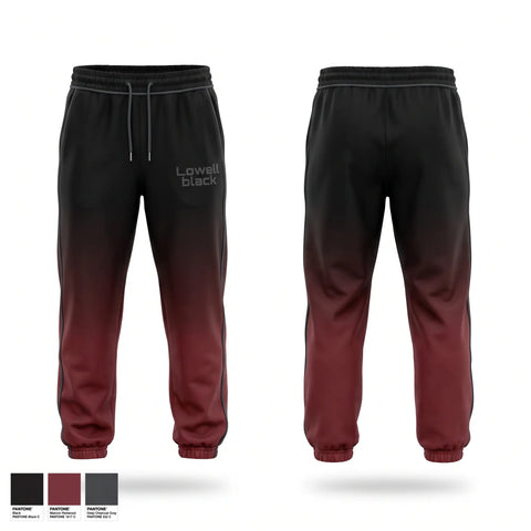 Sweatpants, Lowell black, Baseball, Teamtime, Team time, sublimation, custom sports apparel, team uniforms, spirit wear, spiritwear, sports uniforms, custom shirts, team store, custom team store, fundraiser sports, apparel fundraiser