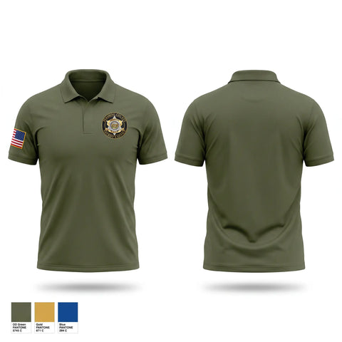 Short Sleeve Performance Polo, Pershing County Sheriff’s Office, Police, Teamtime, Team time, sublimation, custom sports apparel, team uniforms, spirit wear, spiritwear, sports uniforms, custom shirts, team store, custom team store, fundraiser sports, apparel fundraiser