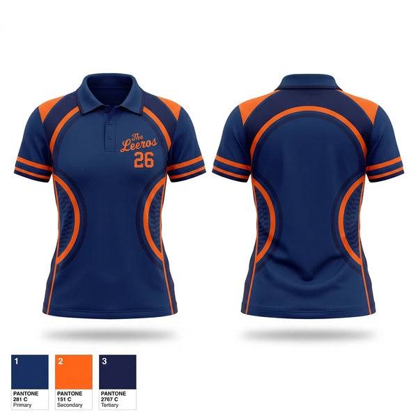 Short Sleeve Performance Polo, The Leñeros 26, Baseball, Teamtime, Team time, sublimation, custom sports apparel, team uniforms, spirit wear, spiritwear, sports uniforms, custom shirts, team store, custom team store, fundraiser sports, apparel fundraiser