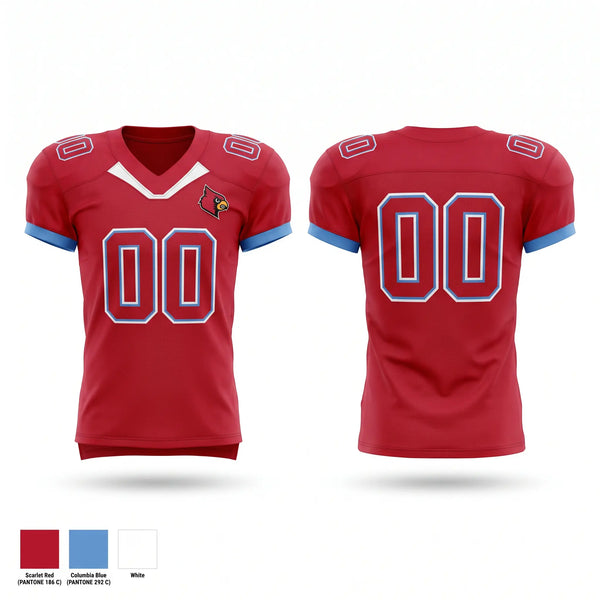 Football Jersey, Martin County Cardinals, , Teamtime, Team time, sublimation, custom sports apparel, team uniforms, spirit wear, spiritwear, sports uniforms, custom shirts, team store, custom team store, fundraiser sports, apparel fundraiser