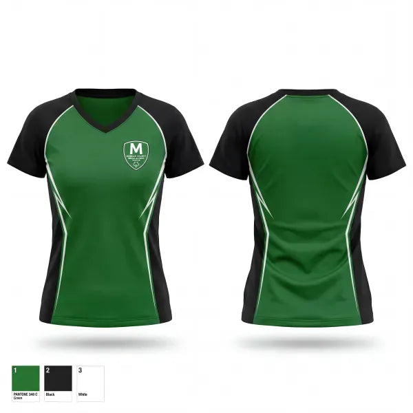 Womens Short Sleeve Vneck Shirt, Morgan County Mustang, Men's Basketball, Teamtime, Team time, sublimation, custom sports apparel, team uniforms, spirit wear, spiritwear, sports uniforms, custom shirts, team store, custom team store, fundraiser sports, apparel fundraiser