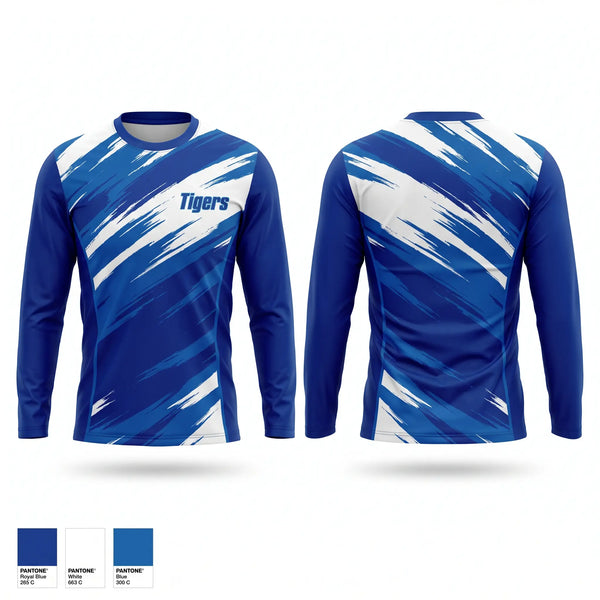 Long Sleeve Performance Shirt, Tigers, Wrestling, Teamtime, Team time, sublimation, custom sports apparel, team uniforms, spirit wear, spiritwear, sports uniforms, custom shirts, team store, custom team store, fundraiser sports, apparel fundraiser