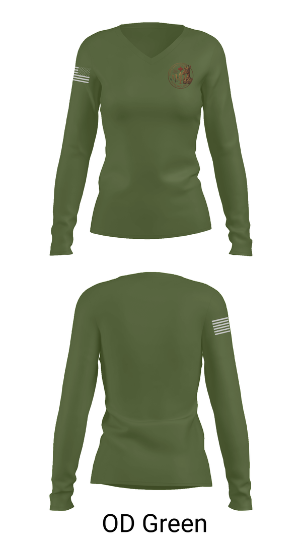 Womens Long Sleeve Vneck Shirt, Tripler Kilape, , Teamtime, Team time, sublimation, custom sports apparel, team uniforms, spirit wear, spiritwear, sports uniforms, custom shirts, team store, custom team store, fundraiser sports, apparel fundraiser