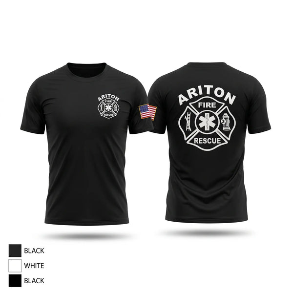 Short Sleeve Performance Shirt, Ariton fire & rescue, Fire Department, Teamtime, Team time, sublimation, custom sports apparel, team uniforms, spirit wear, spiritwear, sports uniforms, custom shirts, team store, custom team store, fundraiser sports, apparel fundraiser