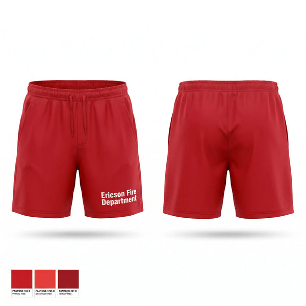 Athletic Shorts With Pockets, Ericson Fire Department, Fire Department, Teamtime, Team time, sublimation, custom sports apparel, team uniforms, spirit wear, spiritwear, sports uniforms, custom shirts, team store, custom team store, fundraiser sports, apparel fundraiser