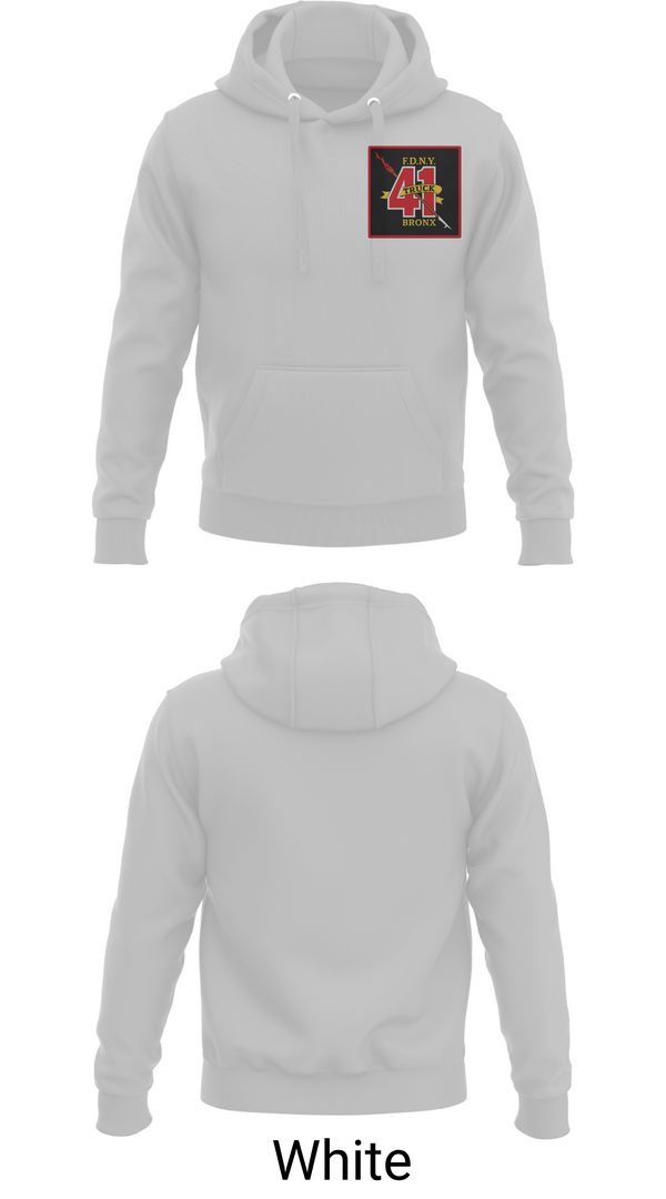 Hoodie, Ladder 41, Fire Department, Teamtime, Team time, sublimation, custom sports apparel, team uniforms, spirit wear, spiritwear, sports uniforms, custom shirts, team store, custom team store, fundraiser sports, apparel fundraiser