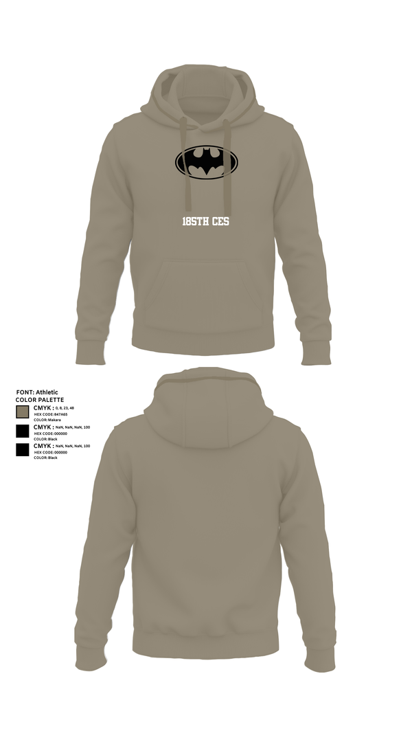 Hoodie, 185th CES, Navy, Teamtime, Team time, sublimation, custom sports apparel, team uniforms, spirit wear, spiritwear, sports uniforms, custom shirts, team store, custom team store, fundraiser sports, apparel fundraiser