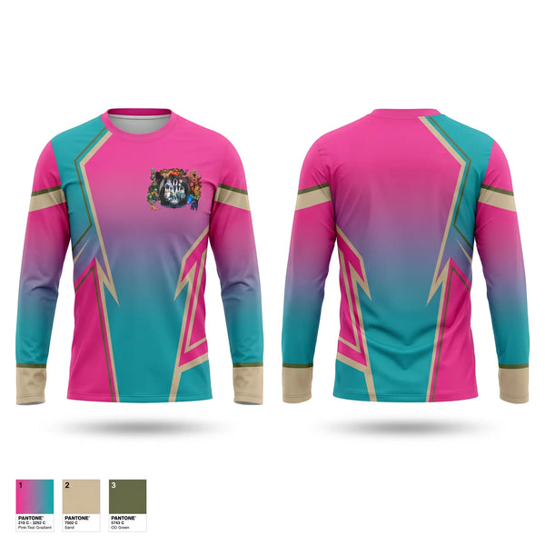 Long Sleeve Performance Shirt, Lone star hippos, Baseball, Teamtime, Team time, sublimation, custom sports apparel, team uniforms, spirit wear, spiritwear, sports uniforms, custom shirts, team store, custom team store, fundraiser sports, apparel fundraiser