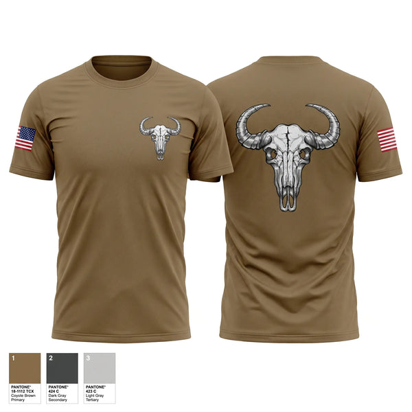 Short Sleeve Performance Shirt, Buffalos, Army, Teamtime, Team time, sublimation, custom sports apparel, team uniforms, spirit wear, spiritwear, sports uniforms, custom shirts, team store, custom team store, fundraiser sports, apparel fundraiser