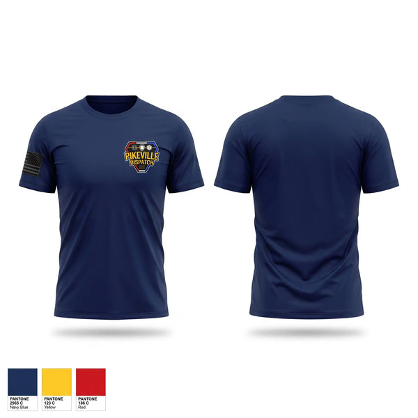 Short Sleeve Performance Shirt, Pikeville Dispatch, Police, Teamtime, Team time, sublimation, custom sports apparel, team uniforms, spirit wear, spiritwear, sports uniforms, custom shirts, team store, custom team store, fundraiser sports, apparel fundraiser