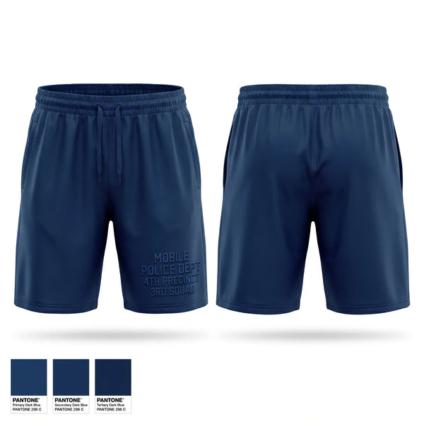 Athletic Shorts With Pockets, Mobile police dept 4th precinct 3rd Squad, Police, Teamtime, Team time, sublimation, custom sports apparel, team uniforms, spirit wear, spiritwear, sports uniforms, custom shirts, team store, custom team store, fundraiser sports, apparel fundraiser