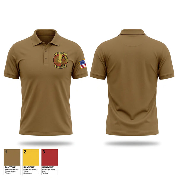 Short Sleeve Performance Polo, 91 Missile Security Operations Squadron, Air Force, Teamtime, Team time, sublimation, custom sports apparel, team uniforms, spirit wear, spiritwear, sports uniforms, custom shirts, team store, custom team store, fundraiser sports, apparel fundraiser