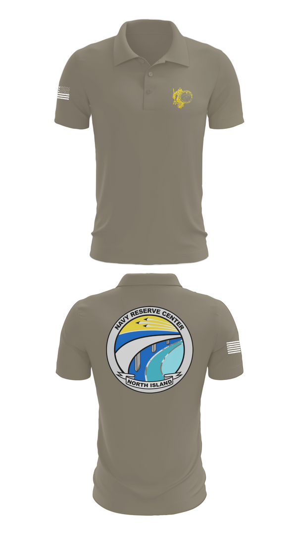 Short Sleeve Performance Polo, NRC North Island, Navy, Teamtime, Team time, sublimation, custom sports apparel, team uniforms, spirit wear, spiritwear, sports uniforms, custom shirts, team store, custom team store, fundraiser sports, apparel fundraiser
