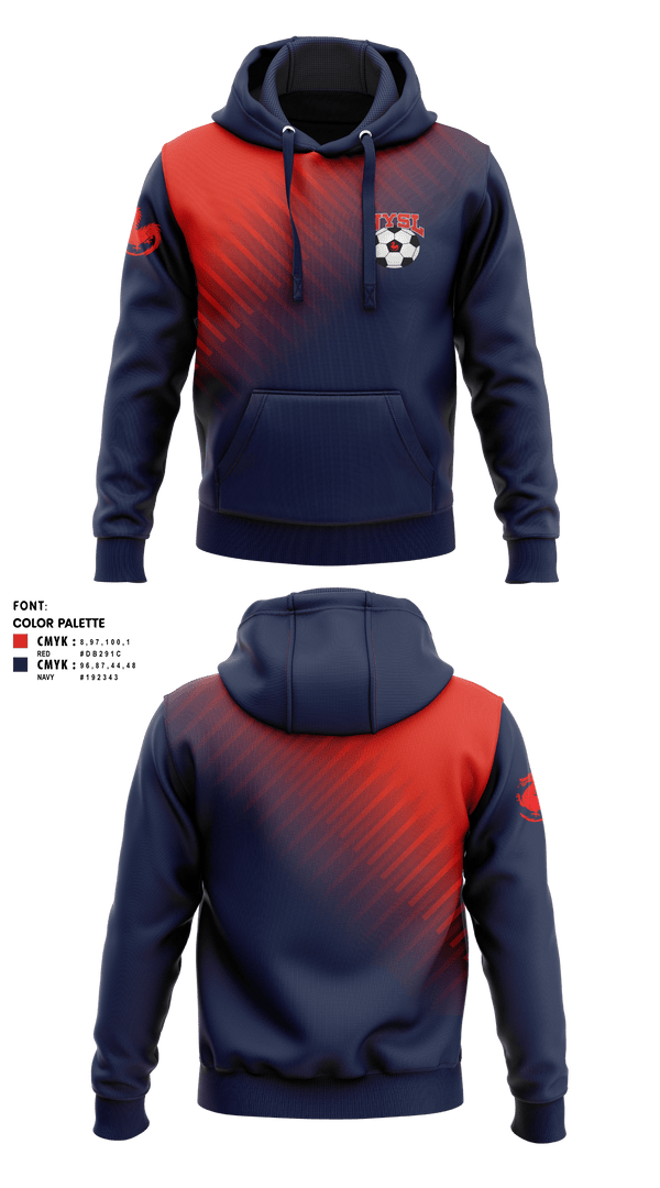 Hoodie, Niles Recreational League NYSL, Men's Soccer, Teamtime, Team time, sublimation, custom sports apparel, team uniforms, spirit wear, spiritwear, sports uniforms, custom shirts, team store, custom team store, fundraiser sports, apparel fundraiser