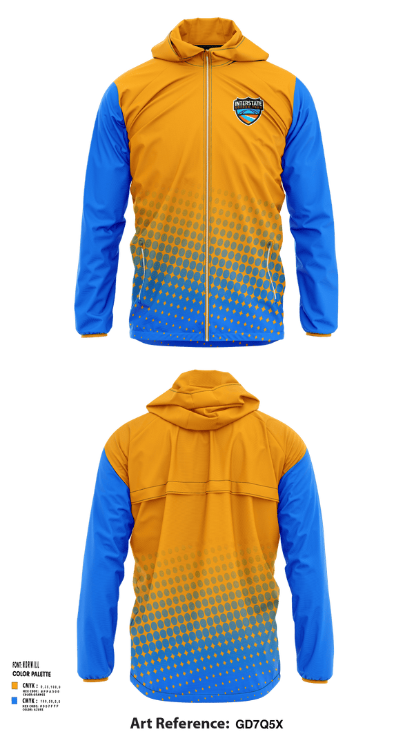 Windbreaker, Interstate Soccer Club, Men's Soccer, Teamtime, Team time, sublimation, custom sports apparel, team uniforms, spirit wear, spiritwear, sports uniforms, custom shirts, team store, custom team store, fundraiser sports, apparel fundraiser