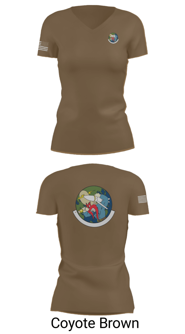 Women's Short Sleeve Vneck Shirt, 20th Intelligence Squadron, Air Force, Teamtime, Team time, sublimation, custom sports apparel, team uniforms, spirit wear, spiritwear, sports uniforms, custom shirts, team store, custom team store, fundraiser sports, apparel fundraiser