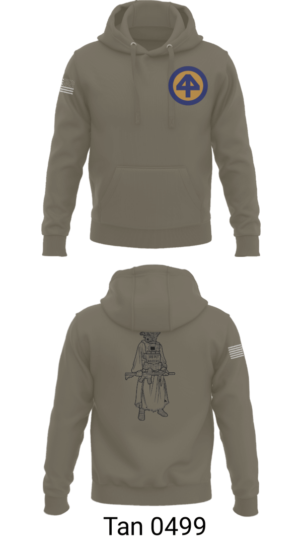 Hoodie, A Co 1/1-114thA Co 1-114th INF, Army, Teamtime, Team time, sublimation, custom sports apparel, team uniforms, spirit wear, spiritwear, sports uniforms, custom shirts, team store, custom team store, fundraiser sports, apparel fundraiser