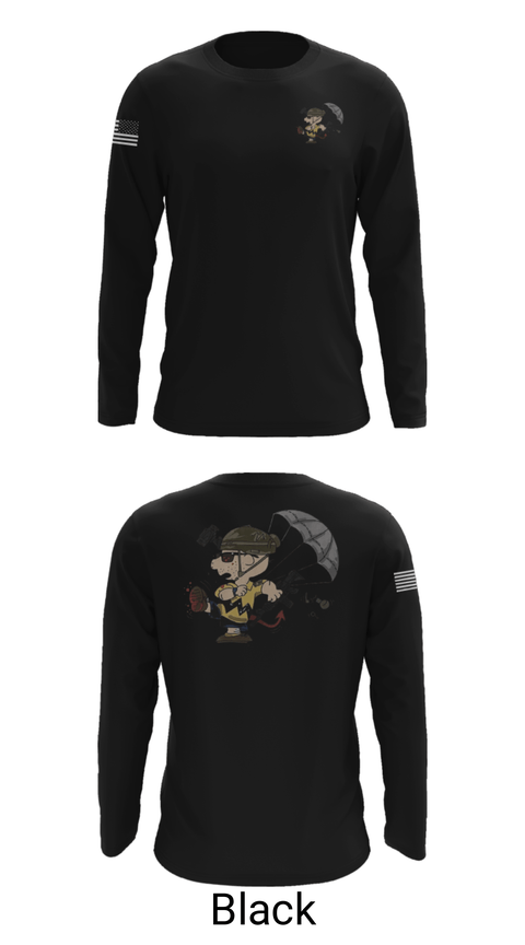 Long Sleeve Performance Shirt, 1-508th PIR, Army, Teamtime, Team time, sublimation, custom sports apparel, team uniforms, spirit wear, spiritwear, sports uniforms, custom shirts, team store, custom team store, fundraiser sports, apparel fundraiser
