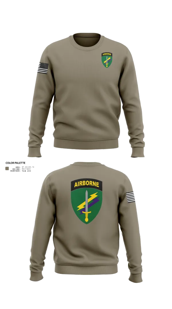 Crew Neck Sweatshirt, Civil Affairs, , Teamtime, Team time, sublimation, custom sports apparel, team uniforms, spirit wear, spiritwear, sports uniforms, custom shirts, team store, custom team store, fundraiser sports, apparel fundraiser