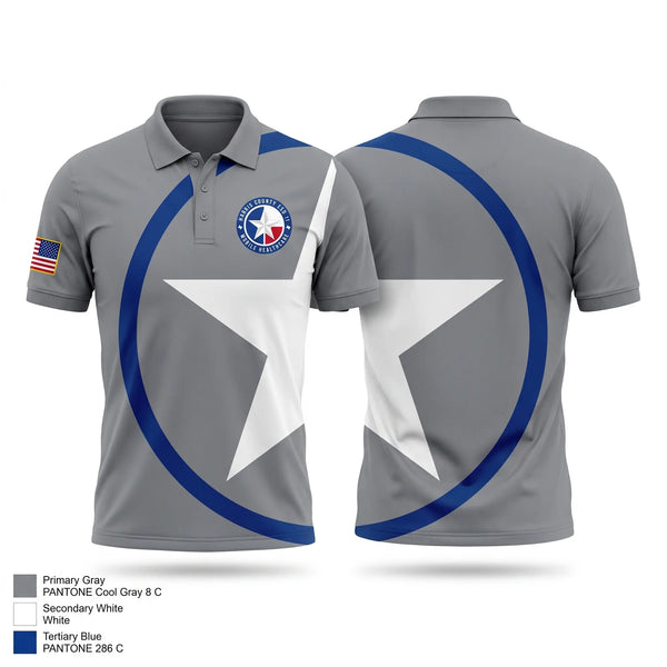 Short Sleeve Performance Polo, ESD 11, EMS/EMT, Teamtime, Team time, sublimation, custom sports apparel, team uniforms, spirit wear, spiritwear, sports uniforms, custom shirts, team store, custom team store, fundraiser sports, apparel fundraiser