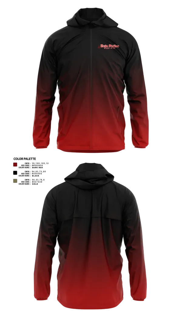 Windbreaker, Train Station Fight Club, Spirit Store, Teamtime, Team time, sublimation, custom sports apparel, team uniforms, spirit wear, spiritwear, sports uniforms, custom shirts, team store, custom team store, fundraiser sports, apparel fundraiser