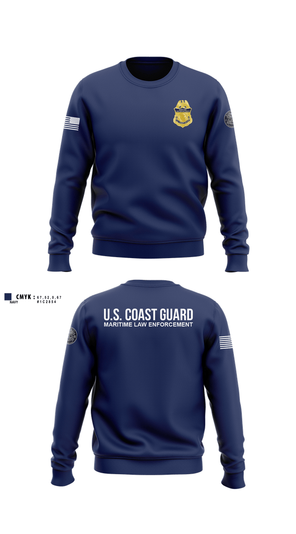 Crew Neck Sweatshirt, Sector Miami Boarding Team, Coast Guard, Teamtime, Team time, sublimation, custom sports apparel, team uniforms, spirit wear, spiritwear, sports uniforms, custom shirts, team store, custom team store, fundraiser sports, apparel fundraiser