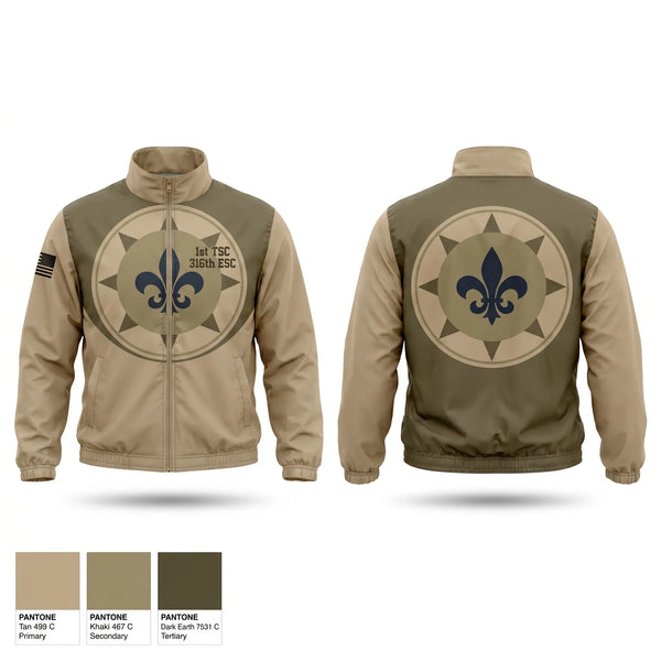 Windbreaker, 1st TSC/316th ESC, Army, Teamtime, Team time, sublimation, custom sports apparel, team uniforms, spirit wear, spiritwear, sports uniforms, custom shirts, team store, custom team store, fundraiser sports, apparel fundraiser