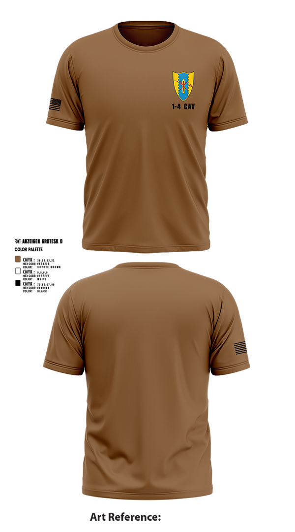 Short Sleeve Performance Shirt, 1-4 Cav, , Teamtime, Team time, sublimation, custom sports apparel, team uniforms, spirit wear, spiritwear, sports uniforms, custom shirts, team store, custom team store, fundraiser sports, apparel fundraiser