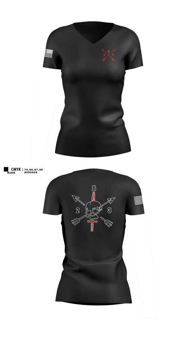 Womens Short Sleeve Vneck Shirt, B/2/3, Army, Teamtime, Team time, sublimation, custom sports apparel, team uniforms, spirit wear, spiritwear, sports uniforms, custom shirts, team store, custom team store, fundraiser sports, apparel fundraiser