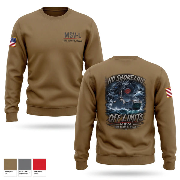 Crew Neck Sweatshirt, MSV(L) 01, Army, Teamtime, Team time, sublimation, custom sports apparel, team uniforms, spirit wear, spiritwear, sports uniforms, custom shirts, team store, custom team store, fundraiser sports, apparel fundraiser