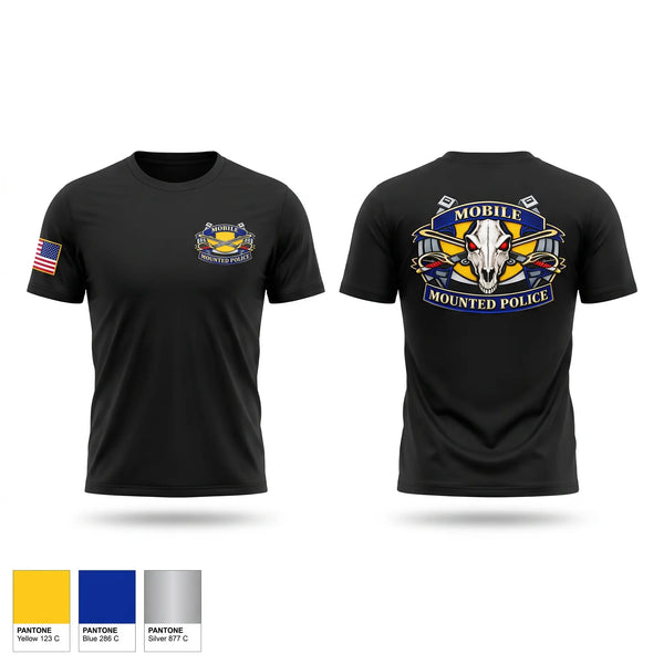 Short Sleeve Performance Shirt, Mounted Mobile Unit, Police, Teamtime, Team time, sublimation, custom sports apparel, team uniforms, spirit wear, spiritwear, sports uniforms, custom shirts, team store, custom team store, fundraiser sports, apparel fundraiser