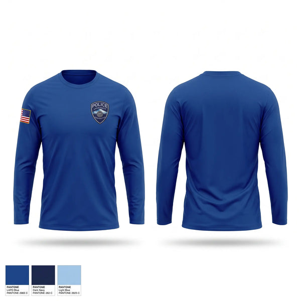 Long Sleeve Performance Shirt, UWPD, Police, Teamtime, Team time, sublimation, custom sports apparel, team uniforms, spirit wear, spiritwear, sports uniforms, custom shirts, team store, custom team store, fundraiser sports, apparel fundraiser
