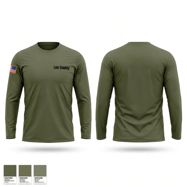 Long Sleeve Performance Shirt, Lee County, Police, Teamtime, Team time, sublimation, custom sports apparel, team uniforms, spirit wear, spiritwear, sports uniforms, custom shirts, team store, custom team store, fundraiser sports, apparel fundraiser