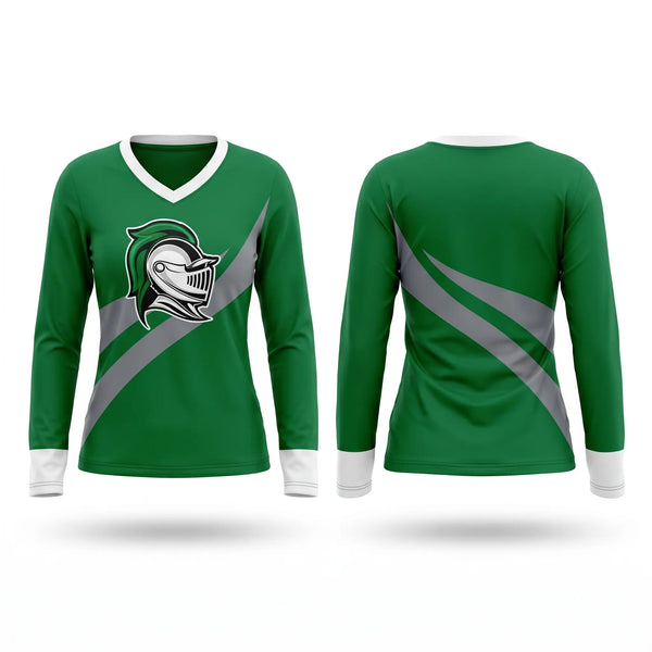 Womens Long Sleeve Vneck Shirt, IEY Middle School Wrestling, Wrestling, Teamtime, Team time, sublimation, custom sports apparel, team uniforms, spirit wear, spiritwear, sports uniforms, custom shirts, team store, custom team store, fundraiser sports, apparel fundraiser
