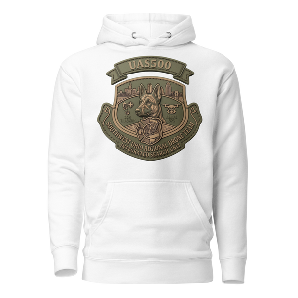 Unisex Hoodie - 1 - White