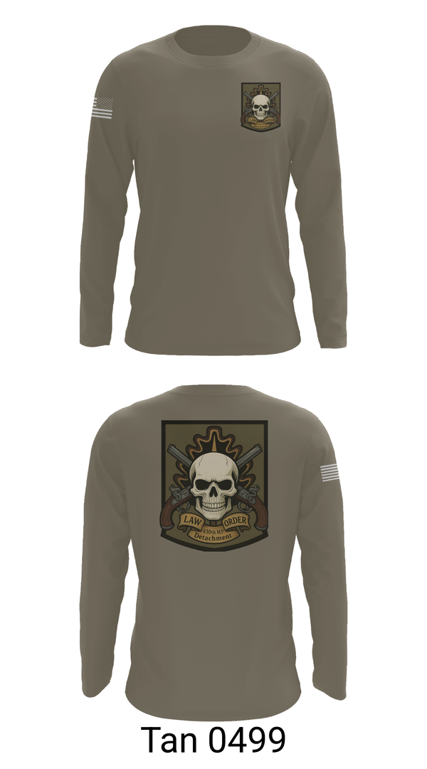 Long Sleeve Performance Shirt, 430th MP Detachment, , Teamtime, Team time, sublimation, custom sports apparel, team uniforms, spirit wear, spiritwear, sports uniforms, custom shirts, team store, custom team store, fundraiser sports, apparel fundraiser