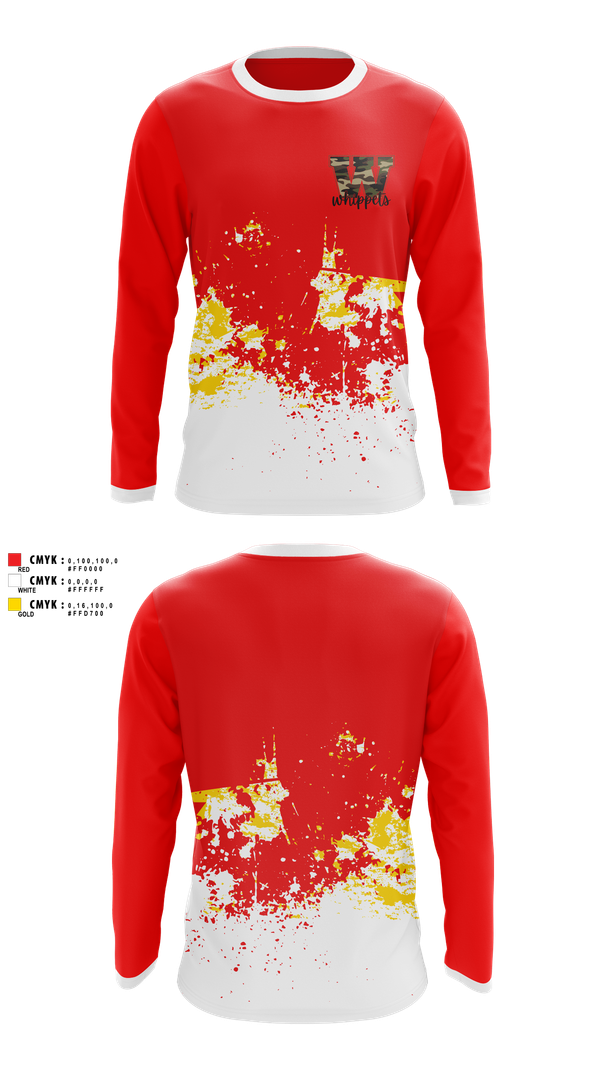 Long Sleeve Performance Shirt, Freeland Whippets, , Teamtime, Team time, sublimation, custom sports apparel, team uniforms, spirit wear, spiritwear, sports uniforms, custom shirts, team store, custom team store, fundraiser sports, apparel fundraiser