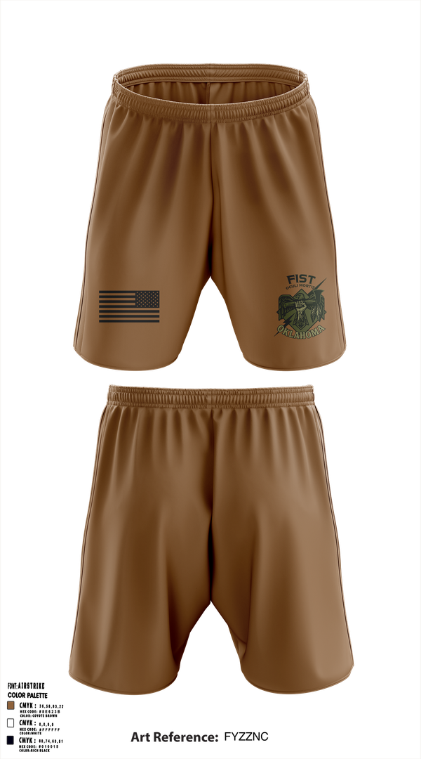 Athletic Shorts With Pockets, HHB 160th FIST, Army, Teamtime, Team time, sublimation, custom sports apparel, team uniforms, spirit wear, spiritwear, sports uniforms, custom shirts, team store, custom team store, fundraiser sports, apparel fundraiser