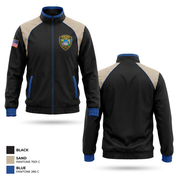 Windbreaker, Port St. Joe Police Department, Police, Teamtime, Team time, sublimation, custom sports apparel, team uniforms, spirit wear, spiritwear, sports uniforms, custom shirts, team store, custom team store, fundraiser sports, apparel fundraiser
